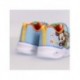 Baskets bleues Mickey Mouse lumineuses pour enfants