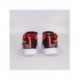 Deportiva Hot Wheels roja y negra con luces y suela EVA