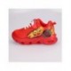 Chaussures rouges Cars avec lumières et semelle EVA légère