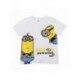 T-shirt blanc court Minions pour enfant