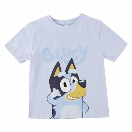 T-shirt bleu Bluey pour enfants
