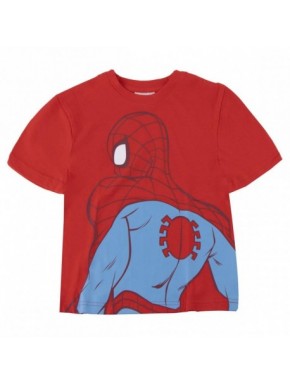 Camiseta vermelha do Homem-Aranha para crianças