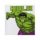 T-shirt Hulk blanc à manches courtes pour enfants