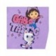 Camiseta lila de Gabby's Dollhouse con Gabby y Pandy