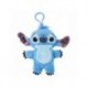Llavero azul de Stitch con clip para bolsas