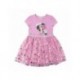 Robe rose Minnie avec jupe en tulle pour filles
