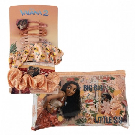 Set d'accessoires de beauté Vaiana 2 avec Moana
