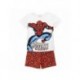 Pyjama court enfant Spider-Man avec t-shirt et short