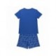 Pyjama court bleu Sonic pour enfants