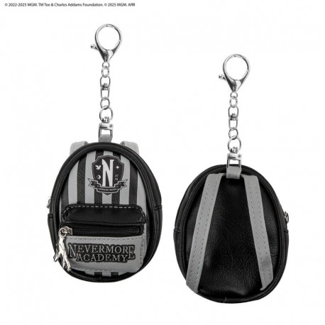 Chaveiro de pelúcia Wednesday, Academia Nevermore