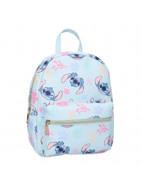 Mochila azul Lilo & Stitch con diseño de Stitch