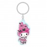 Porte-clés Sanrio Pink Black Party Series My Melody 7 cm