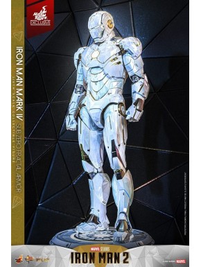 Figura Iron Man Mark IV de 33 cm con armadura Sub-Zero