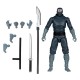 Figura articulada Foot Soldier de 14 cm de las Tortugas Ninja con accesorios