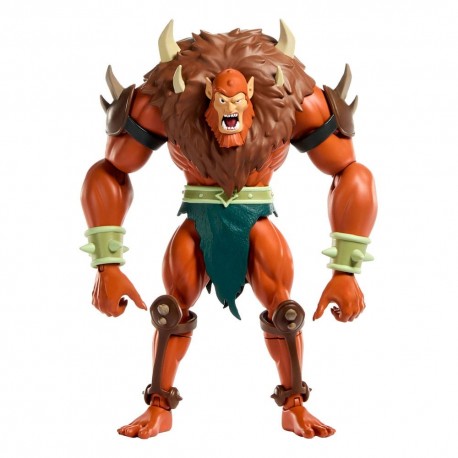Figura articulada Beast Man 14 cm con látigo de Masters of the Universe