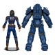 Pack de figurines Fallout 4 T-60 Vault Tec et Sole Survivor
