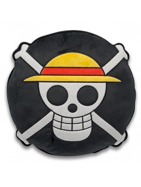 One Piece Coussin emblème pirate 30 cm