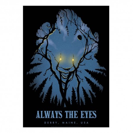 Litografia Welcome to Derry Stephen King 30 x 42 cm