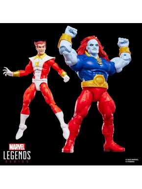 Figuras Marvel Legends Starfox y Champion 15 cm de Hasbro