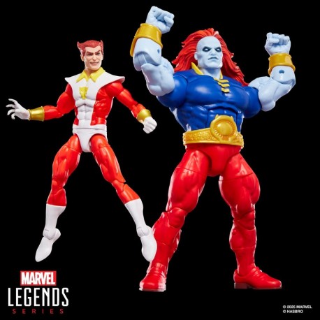 Figuras Marvel Legends Starfox y Champion 15 cm de Hasbro