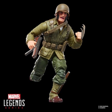 Figura de acción de Lobezno WWII Logan de 15 cm con accesorios