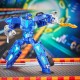 Figura conversível azul Hot Wheels x Transformers Twin Mill