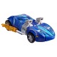 Figura conversível azul Hot Wheels x Transformers Twin Mill