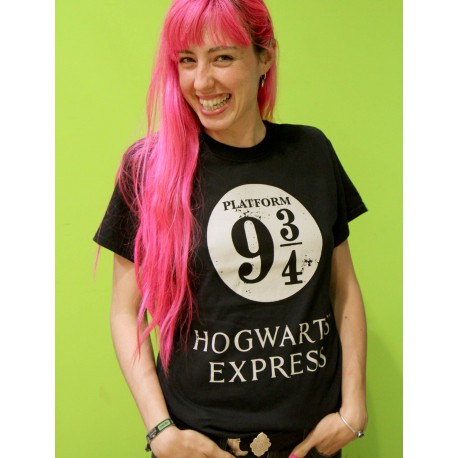 Camiseta Harry Potter Hogwarts Express Azul