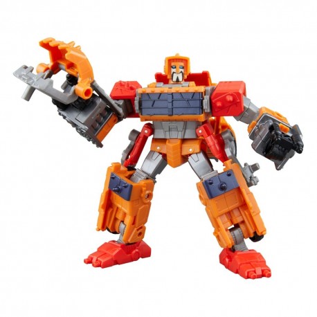 Figura Transformers Junkion Wreck-Gar em forma de robô e caminhão
