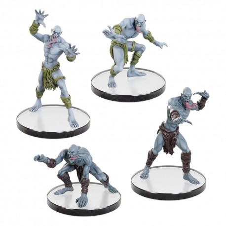 Miniaturas prepintadas Ghouls & Ghasts de D&D