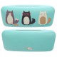 Estuche de gafas Feline Turquesa