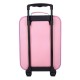 Valise trolley rose de Stitch avec design Aloha