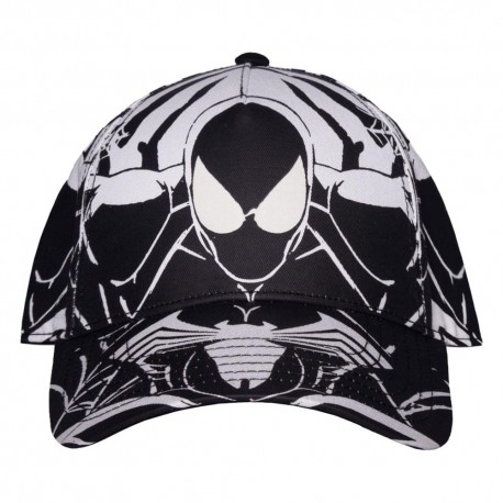 Casquette de baseball Spider-Man noire et blanche de Marvel