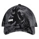 Casquette de baseball grise Batman avec design et logo