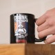 Taza negra Stormtrooper con texto 'Join Now'