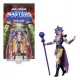 Figura articulada de Evil-Lyn de 14 cm com bastão.