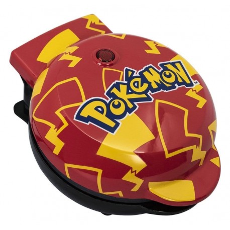 Máquina de gofres de Pikachu Pokémon en rojo