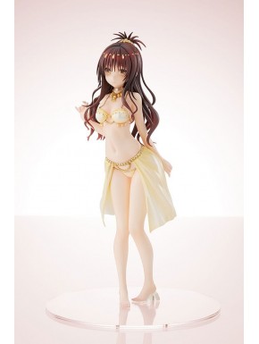 Estátua PVC de Mikan Yuki em biquíni dourado, 22 cm, To Love-Ru Darkness