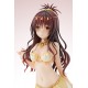 Estátua PVC de Mikan Yuki em biquíni dourado, 22 cm, To Love-Ru Darkness