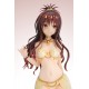 Estátua PVC de Mikan Yuki em biquíni dourado, 22 cm, To Love-Ru Darkness