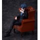 Estatua de Ciel Phantomhive en sillón de Black Butler