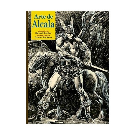 Couverture du livre Art d'Alcalá avec illustration de guerrier