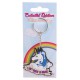 PVC keychain Unicorn with Message