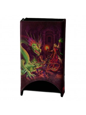 Torre de dados com arte de Erol Otus de Dungeons & Dragons