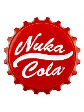 Abridor de garrafas Nuka-Cola de Fallout com design de tampinha