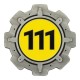Moeda metálica Fallout Vault 111, edição limitada
