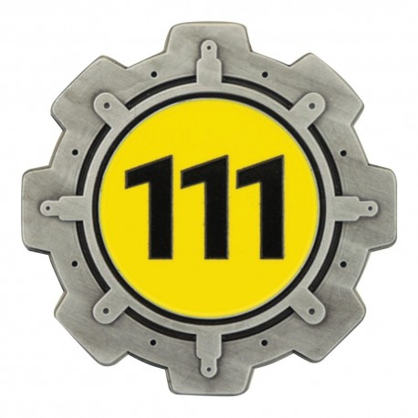Moeda metálica Fallout Vault 111, edição limitada