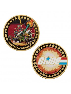 Moneda G.I. Joe 60th Aniversario 24k oro
