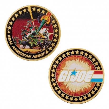 Moneda G.I. Joe 60th Aniversario 24k oro