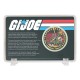 Moneda G.I. Joe 60th Aniversario 24k oro